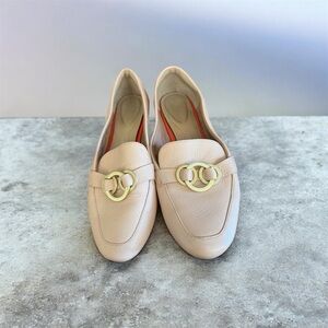 Rockport leather slip on loafers.  Fair condition. Size 8.